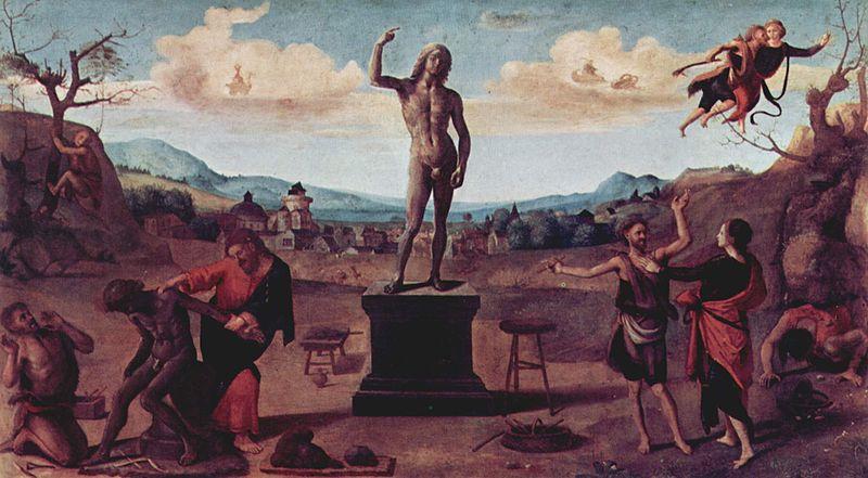 Piero di Cosimo Mythos des Prometheus oil painting image